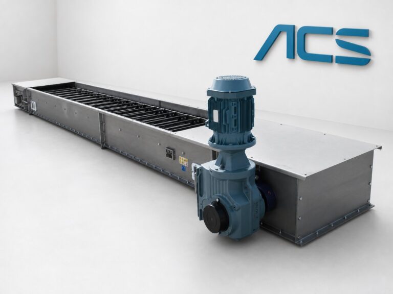 Transportador cadena - ACS Maquinaria Industrial